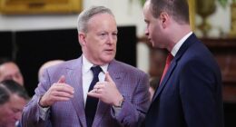 Sean Spicer was President Trump's first press secretary in 2017