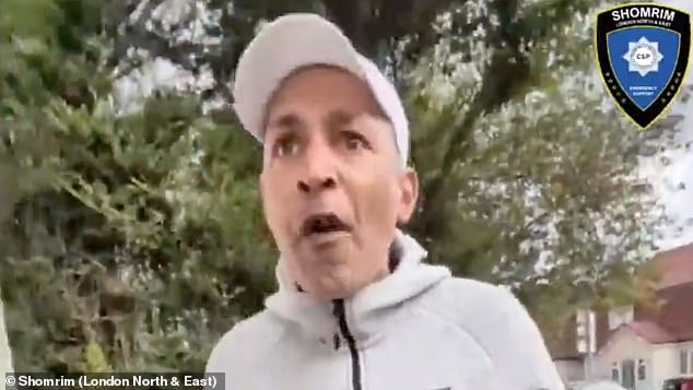 Shafiq Rahman, 48, pleaded guilty to racially-aggravated assault after an Moishe, an Orthodox-Jewish man, was punched and called a 'dirty motherf***** Jew' during a unprovoked attack