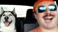 Andrew Beckham (pictured), a member of the Colorado National Guard, has accused his pet sitter of stealing his dog Maverick along with his car before leaving the animal for dead