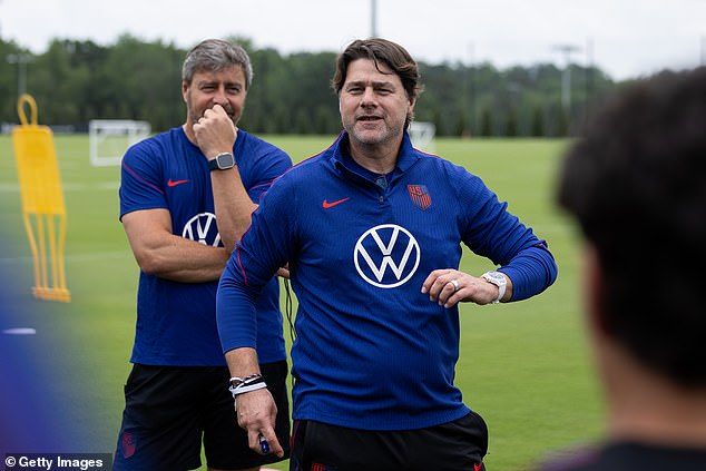 USA coach Mauricio Pochettino has had discussions with AC Milan over their manager opening