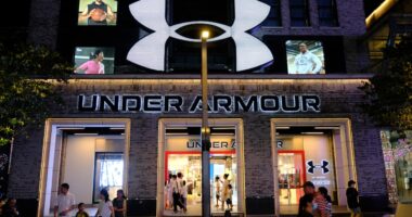 Under Armour’s stock tumbles as surging costs eat away at earnings