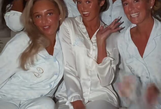 Preparations for Venezuela Fury and Noah Price's wedding kicked off at 4am ahead of her nuptials later today