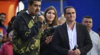 Maduro ally Alex Saab, pictured above, has been deported to the US to face judicial proceedings. He's pictured above with Maduro in 2024
