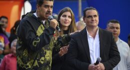 Maduro ally Alex Saab, pictured above, has been deported to the US to face judicial proceedings. He's pictured above with Maduro in 2024