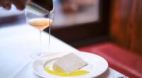 Aged ricotta is ‘anointed with a delicate Sardinian olive oil’