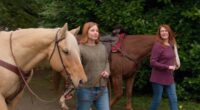 VIRGIN RIVER (L to R) LYNDA BOYD as LILLY and STACEY FARBER as TARA in episode 302 of VIRGIN RIVER