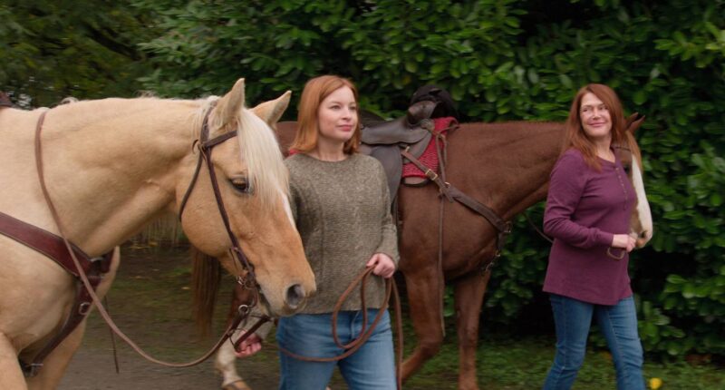VIRGIN RIVER (L to R) LYNDA BOYD as LILLY and STACEY FARBER as TARA in episode 302 of VIRGIN RIVER