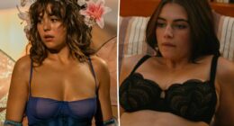 We found all the 'Off Campus' bras and lingerie Hannah and Allie wear