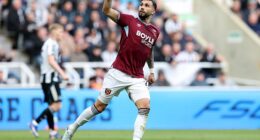 Taty Castellanos scored a goal of the season contender for West Ham against Newcastle