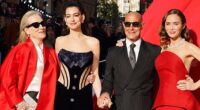 The Devil Wears Prada 2 cast, including Meryl Streep, Anne Hathaway, Stanley Tucci and Emily Blunt, are pictured at the European premiere in London