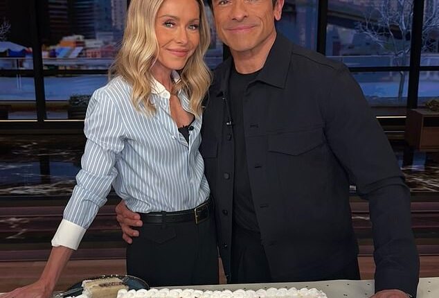 The Daily Mail attended a taping of popular morning show Live with Kelly and Mark