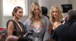 Australian Fashion Week officially took over Sydney this week, with the city's most stylish stars descending on the harbour for five days of runway shows, celebrity sightings and, naturally, some wildly questionable outfit choices. Pictured: Erin Holland, Nikki Phillips and Anna Heinrich