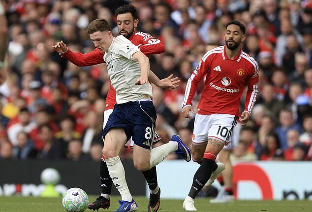 Elliot Anderson is Manchester United's No 1 target for the summer - and Bruno Fernandes may have tried to convince him to join