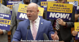 Sean O'Brien urging Congress to pass the Faster Labor Contracts Act