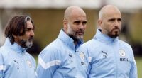 Manchester City will not be without a manager for long, with their former assistant coach Enzo Maresca (right) set to return to the club in the top job