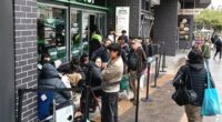 Sydney foodies are queuing outside the new Wingstop restaurant in Ashfield