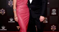 Former Carlton Football Club president Luke Sayers is pictured with his estranged wife Cate