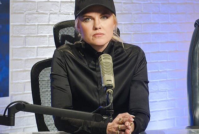 The internet blasted Erika Kirk's Wednesday appearance on her late husband's show, including her all-black outfit and her comments about a comedian's 'whiteface' skit