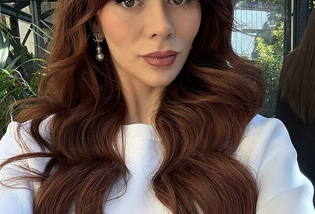 Antonia Higham (pictured before her face lift), 28, first started getting cosmetic procedures when she was 18 and quickly became 'addicted' to getting filler
