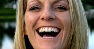 Jodi Cowan, pictured above in a social media post from 2016, was killed earlier this week after she was attacked by two bloodthirsty pit bulls