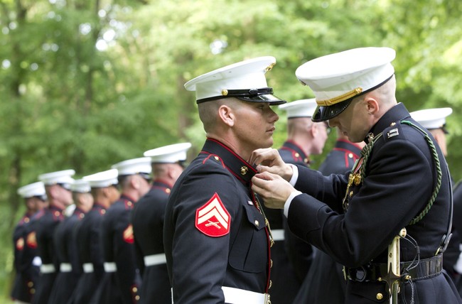Young Man Becomes HS Grad, Finishes 'Boot Camp'—Walks in His Marine Corps Uniform – RedState