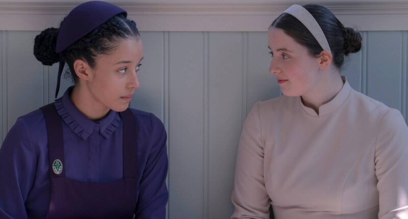 ‘The Testaments’ Chase Infiniti and Lucy Halliday Explain How That Final Scene Sets Up Season 2