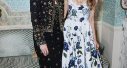 Princess Beatrice and Stacey Bendet attend an event in London on Thursday evening