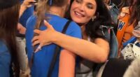 Kylie Jenner and Taylor Swift had an awkward courtside run-in at Madison Square Garden on Wednesday as they watched the New York Knicks take on the San Antonio Spurs
