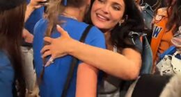 Kylie Jenner and Taylor Swift had an awkward courtside run-in at Madison Square Garden on Wednesday as they watched the New York Knicks take on the San Antonio Spurs