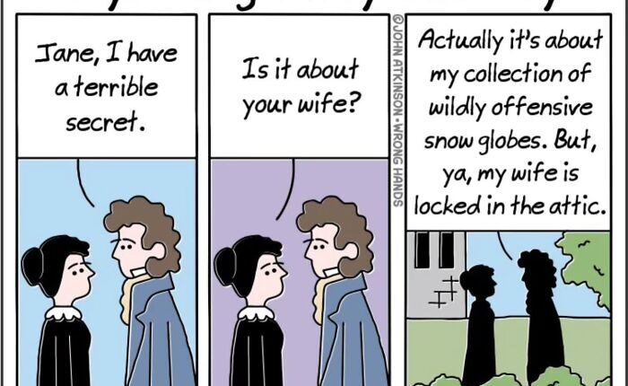 31 Hilarious Comics Referencing Our Culture, Literature And Art By John Atkinson (New Comics)
