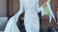 Influencer Brigette Pheloung, known online as Acquired Style, posted a video to TikTok proudly showing off her wedding dress following her intimate ceremony with Mitch McHale, but it garnered immense backlash after someone reposted it to Reddit