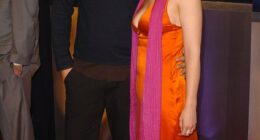 Alanis Morissette has reflected on her split from Ryan Reynolds nearly 20 years after they ended their engagement; pictured in 2004