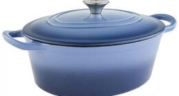 Aldi's 26cm Cast Iron Oval Roaster ($39.99)