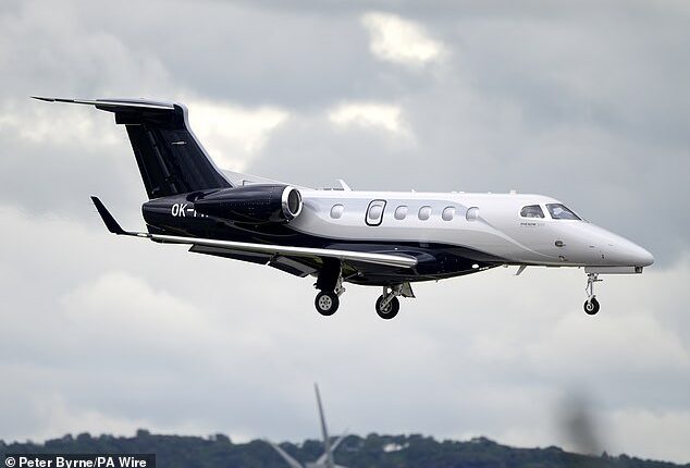 Andoni Iraola arrived in Liverpool on a private jet ahead of his unveiling as head coach