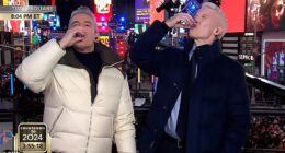 America may be seeing a tipsy Andy Cohen and Anderson Cooper on their television screens again this Fourth of July