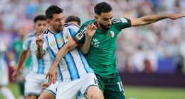 Argentina vs Algeria - World Cup Group J LIVE: Lionel Messi has a goal disallowed after just five minutes... before the African minnows also have an effort ruled out in crazy start in Kansas City