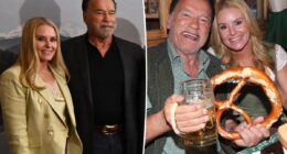 Arnold Schwarzenegger makes rare appearance with much younger girlfriend Heather Milligan