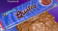 Quatro was a favourite among Aussies growing up. It was known as a chocolate-coated shortbread biscuit featuring caramel and peanuts
