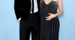 Aubrey Plaza, 41, and Christopher Abbott, 40, looked love-up on Sunday when they made their red carpet debut at the 79th Annual Tony Awards at New York City's iconic Radio City Music Hall