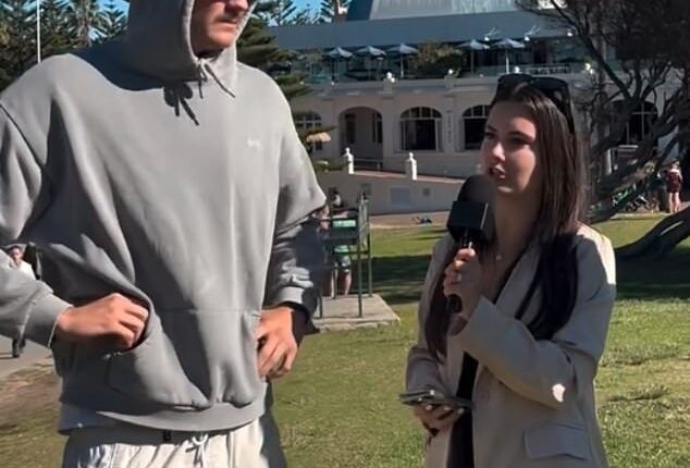 A street interview by Sydney matchmaker Laura Coluzzi (pictured) has sparked fierce debate after five Australian men revealed the professions they would never date, with one claiming female lawyers are 'too masculine' and another saying corporate women 'bring nothing to the table' (pictured)