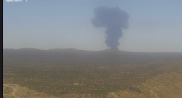 B-52 bomber crashes along runway near Edwards Air Force Base in California