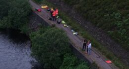 The body of a 15-year-old boy has been pulled from the water at Cowbury Reservoir, Stalybridge. Emergency services raced to the area at around 6.30pm on Saturday