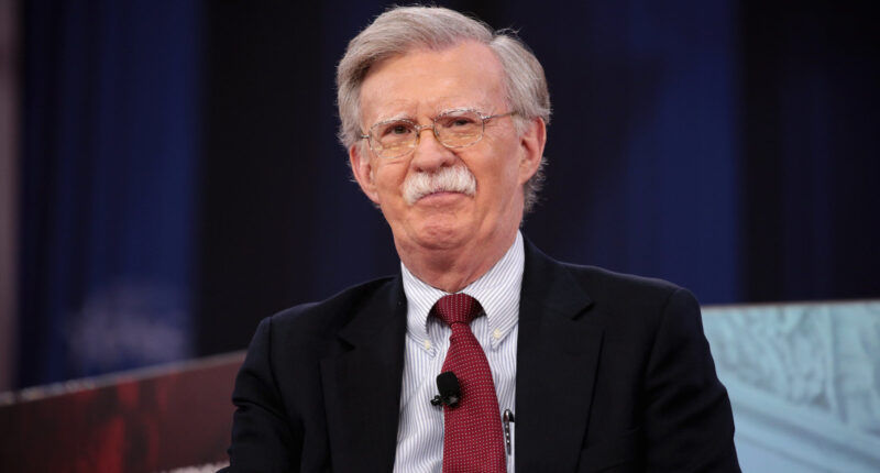 Former National Security Advisor John Bolton