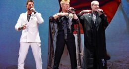 Boyzone paid a heartfelt tribute to the late Stephen Gately as they said they can 'feel his spirit' at farewell gig in London on Friday - 17 years after his tragic death