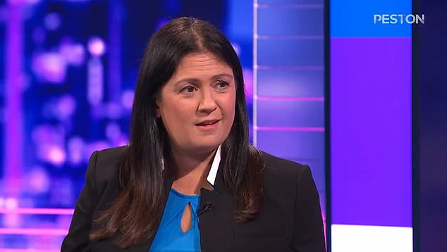 Culture Secretary Lisa Nandy accused Labour MP Clive Lewis of 'breathtaking arrogance' as they traded blows