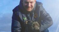 Josh (pictured with his dog) was an avid supporter of Wolves. His love for the game came from his dad