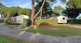 A British woman has died at a French campsite. Pictured: Baie D-aunis campsite, where the tragedy occurred