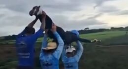 Maria Eduarda Rodrigues de Freitas, 21, died in Sao Paolo, Brazil after operators failed to attach a rope to her harness - in a horror jumping accident caught on camera