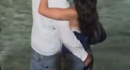 Dua Lipa and Callum Turner's romantic two week honeymoon has brought them to Rome this week where the actor couldn't keep his hands off his new wife at the Trevi Fountain