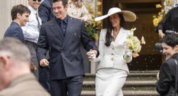 Callum Turner and Dua Lipa had their legal marriage ceremony at Old Marylebone Town Hall in London last weekend
